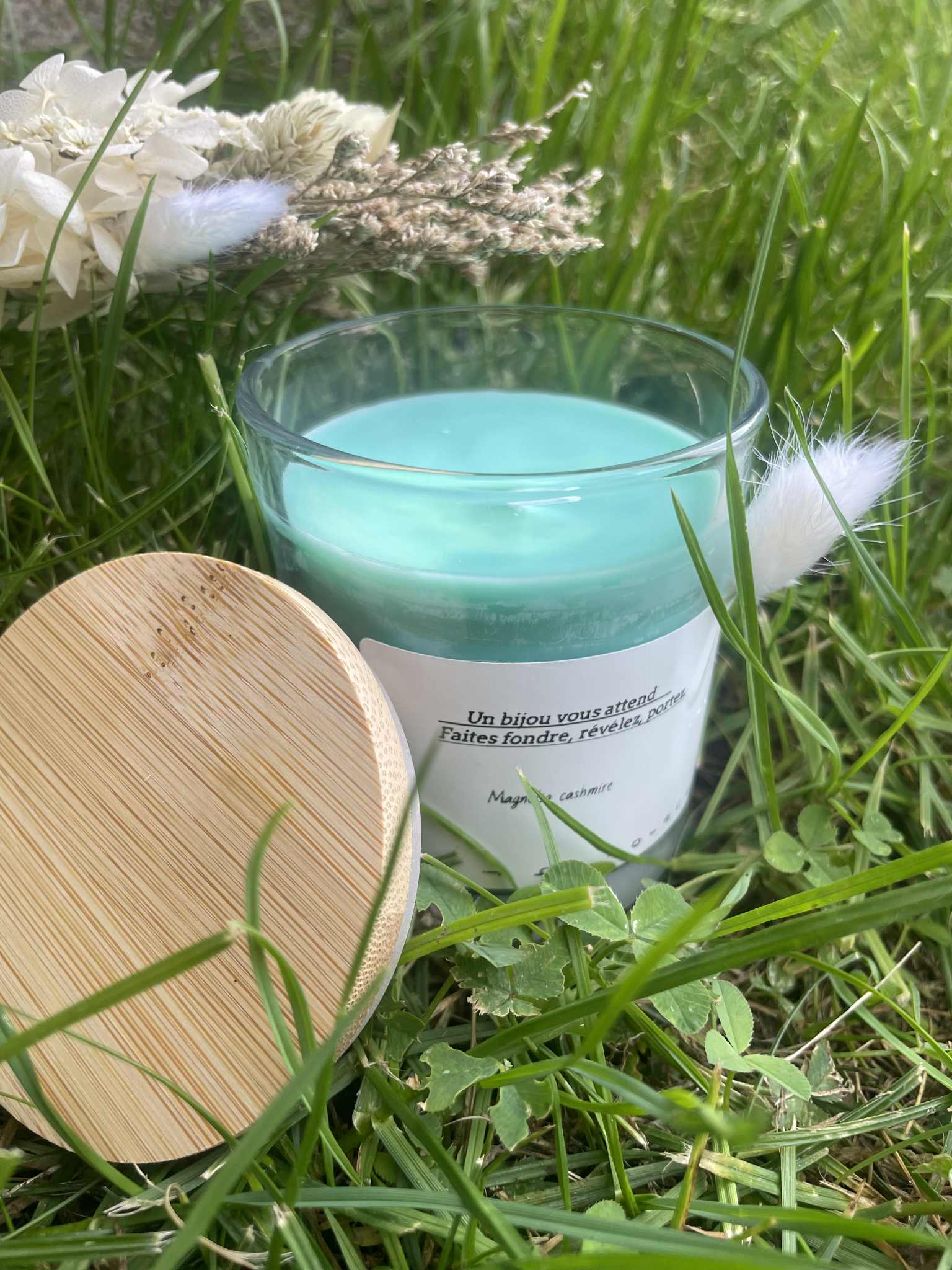 Bougie précieuse - Bague 340ml